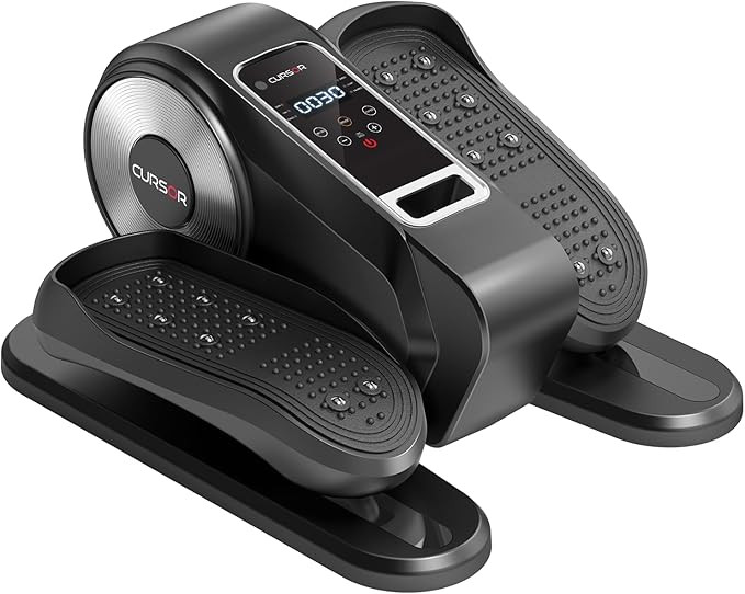 Under Desk Elliptical Machine, Electric Seated Pedal Exerciser, Mini Elliptical Leg Exerciser wit... | Amazon (US)