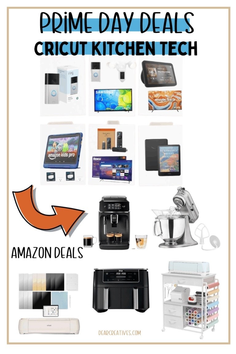 Best of Amazon Prime Day Deals for Crafting:Cricut, Kitchen, & Tech  So many deals to be had! 
Hope this helps you find something you need or a gift! sorry I’ve been Mia our kitchen flooded 🫠

#LTKHome #LTKSaleAlert