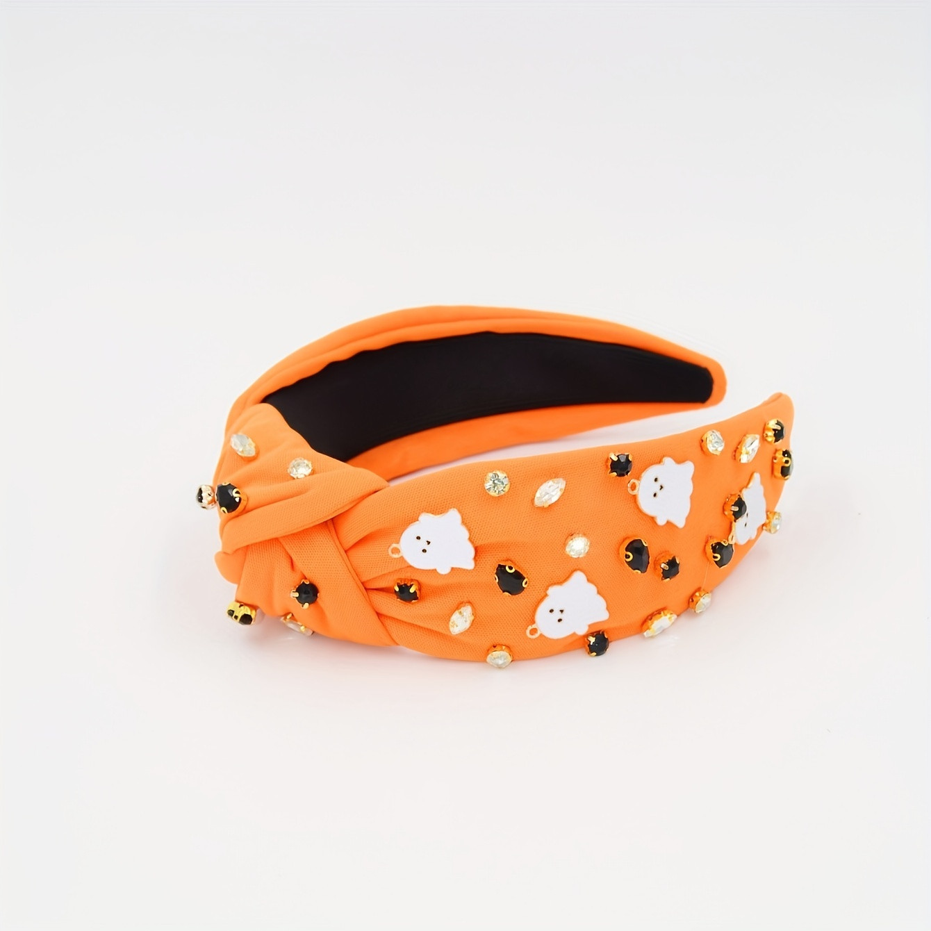 Chic Halloween Headband Women Elegant Polyester Rhinestone - Temu | Temu Affiliate Program