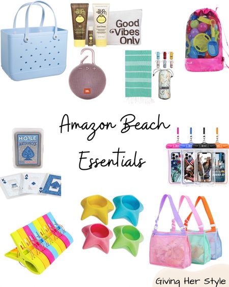 Beach essentials for your upcoming summer vacations from Amazon. 
Beach finds. Beach toys. Summer vacation for kids. Travel. Pool toys. Amazon finds. Amazon travel. Seashell bag. Waterproof. Beach bag. 
#beach #summer #travel #amazon

#LTKfamily #LTKSeasonal #LTKtravel