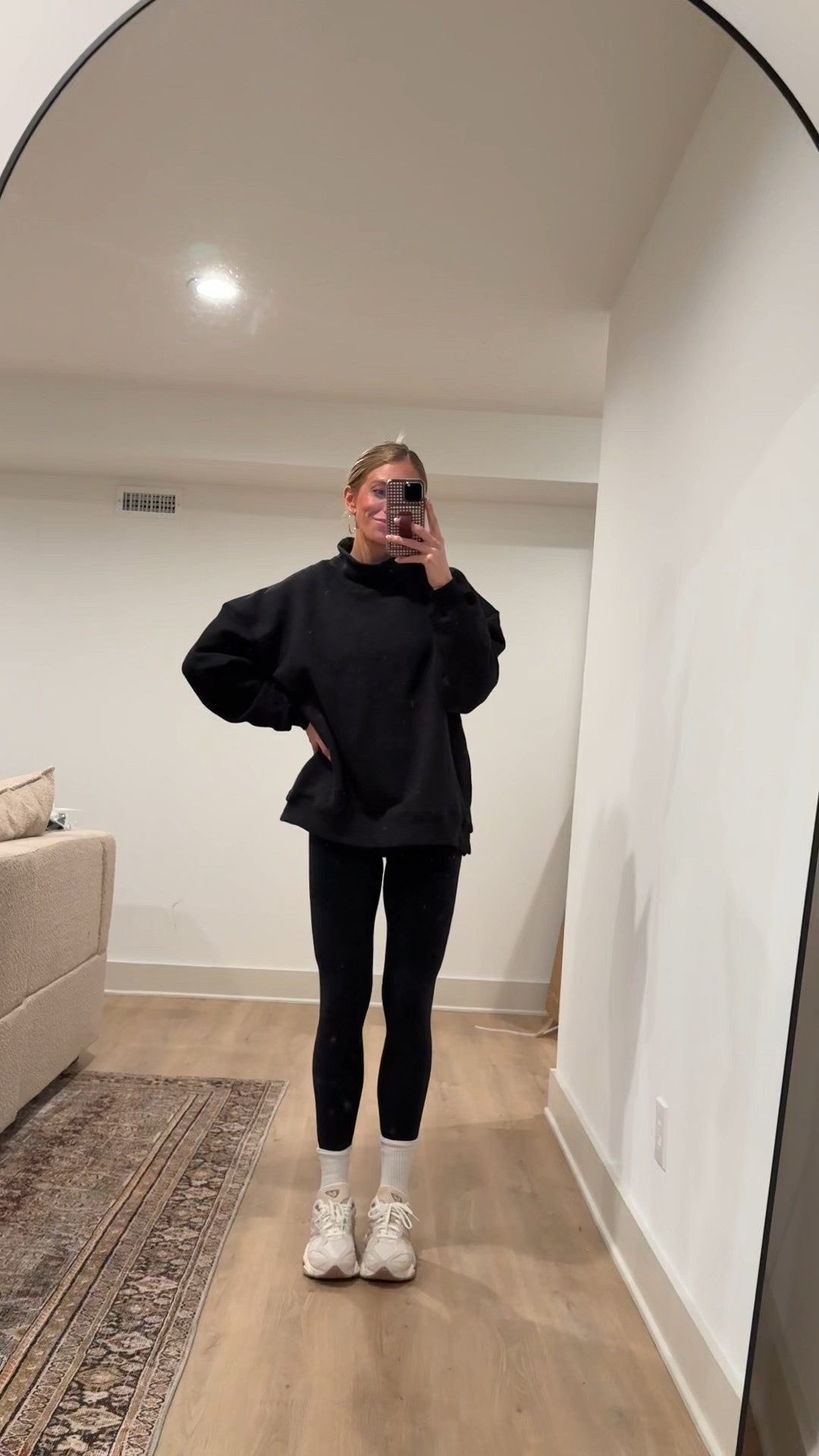 What i wore today as a toddler mom
Small in sweatshirts (runs oversized )
Wearing mediums in both this top and leggings during pregnancy! 

#LTKfitnessgoals #LTKActive #LTKootd