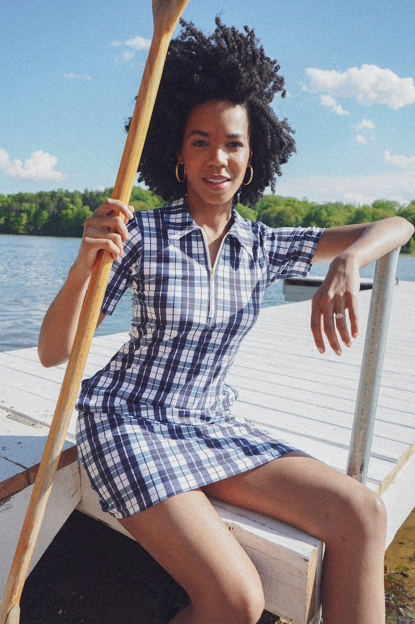 The Ottolie Dress - Mariners Plaid | Smith and Quinn