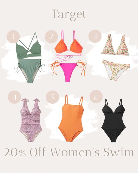 20% off women’s swimsuits for circle members now at target? Don’t mind if I do! Time to stock up before spring break vacations! 

#LTKswim #LTKtravel #LTKSale