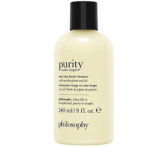 philosophy 8-oz purity made simple cleanser | QVC