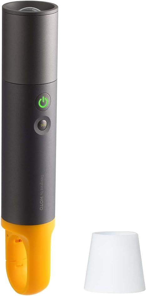HOTO Flashlight Lite, Zoomable, LED, USB-C Rechargeable, 1000 Lumens, 5 Modes (SOS & Strobe), Tac... | Amazon (US)