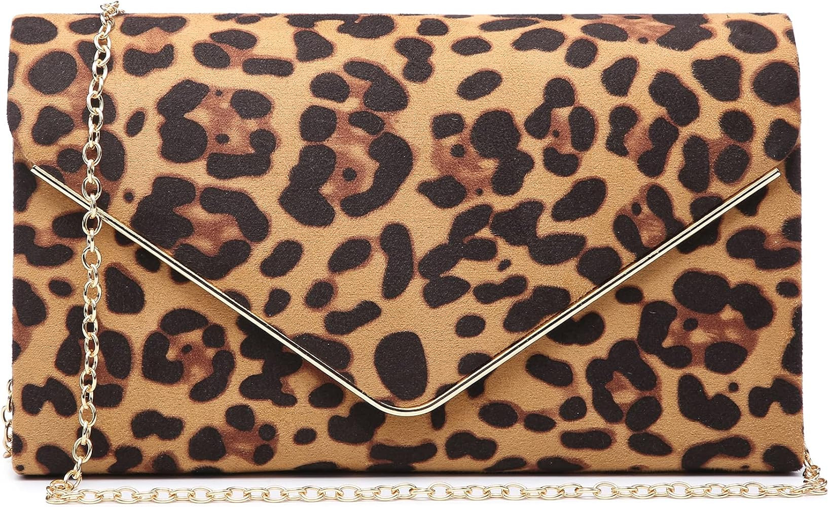 Dasein Women Faux Suede Evening Clutch Bags Formal Party Clutches Wedding Purses Cocktail Prom Clutc | Amazon (US)