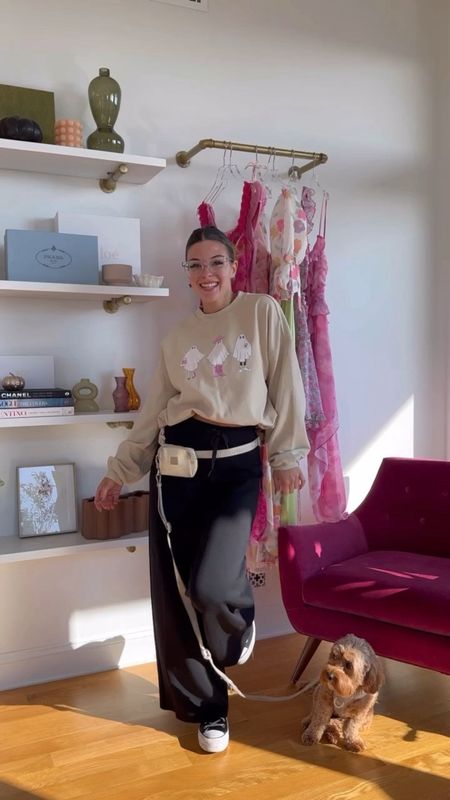 ready to go on a walk with my comfy Halloween sweatshirt from pink lily! love this fun ghost sweatshirt for Halloween! 
also linking pair eyewear! use code emerson15

for Spanx use code emersonxspanx

Using Colleen Rothschild balm for my slicked back bun! use code emerson20

Halloween casual outfit / graphic sweatshirt 

#LTKfindsunder100 #LTKHalloween #LTKstyletip