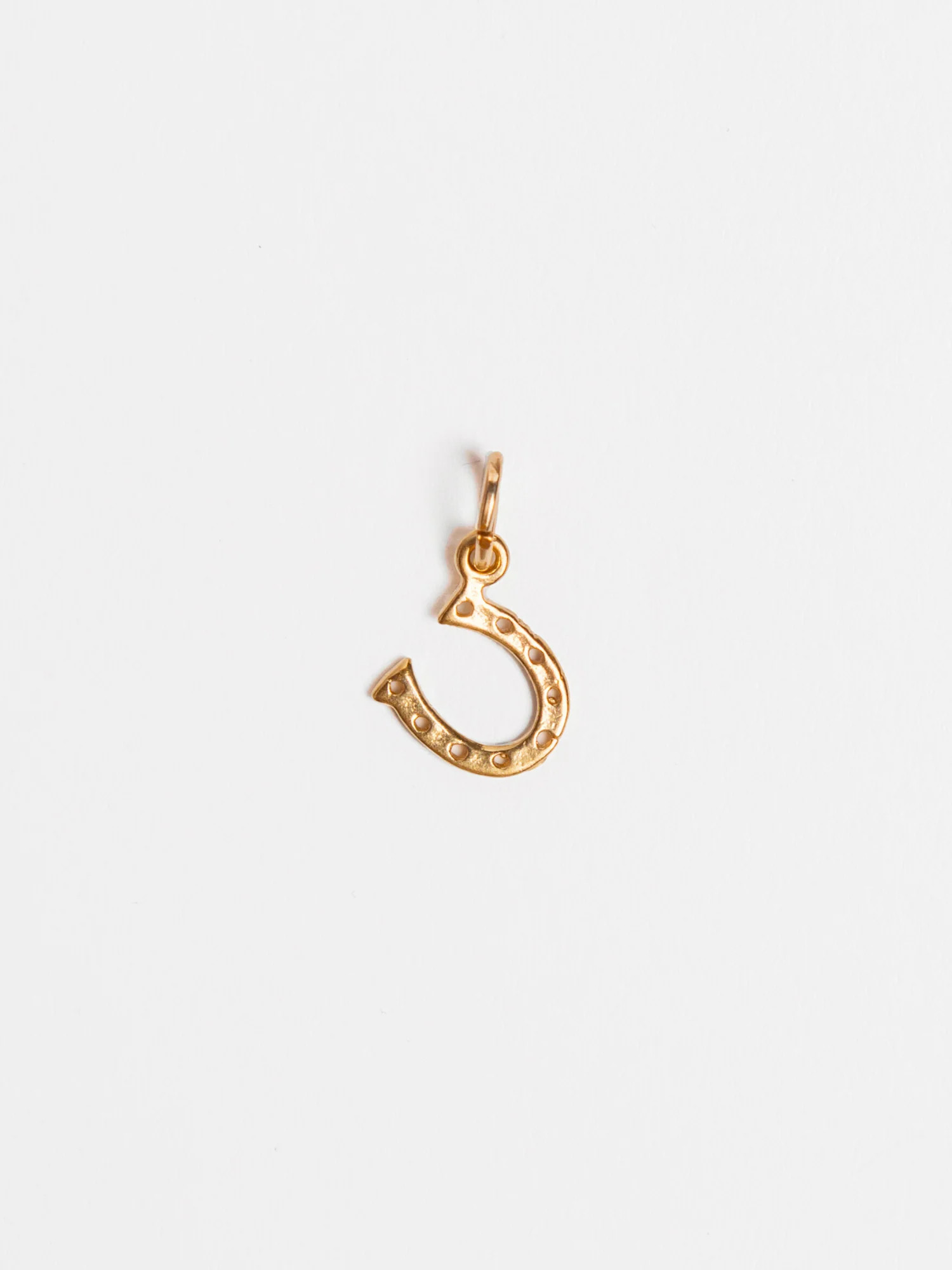 Horseshoe Charm | Narrative Jewelry