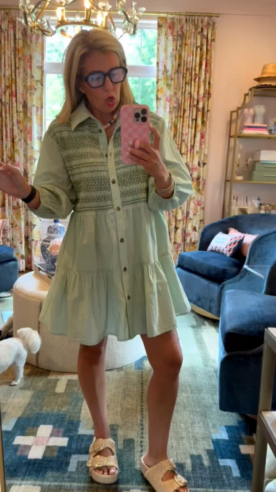 Hello deals!! My outfit today on major sale from head to toe. ￼The Bettina dress will always be a fave of mine. I’m in an xs and 8.5 sandal (1/1 size up). 

*Use my code CATHERINE20 for 20% off Orders of $100+ at Anthropologie 
*Dates: Thursday 6/25 – Sunday 6/28

Codes:
Allie +Bess - Catherine20 for 20% off
Loopy - mixandmatchmadness for 10% off
Erin McDermott - mixandmatch 25% off
