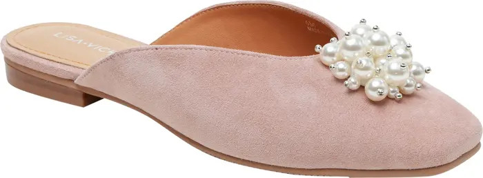 Glow Imitation Pearl Mule (Women) | Nordstrom