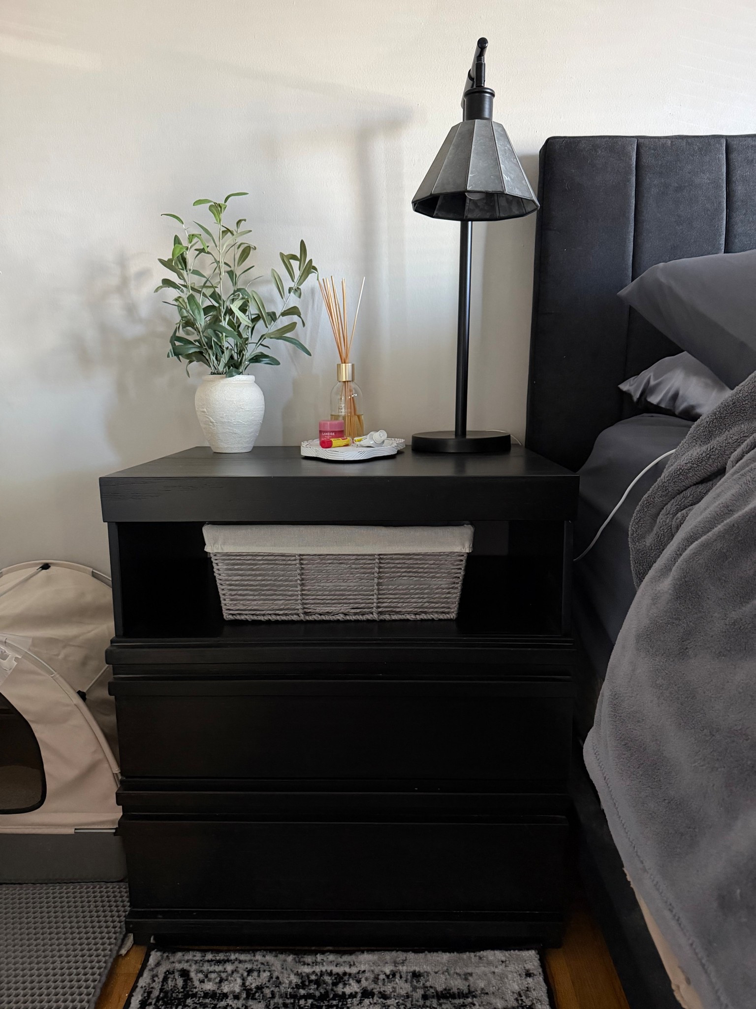 The basket I have on my nightstand is currently on sale 

#LTKSaleAlert #LTKHome