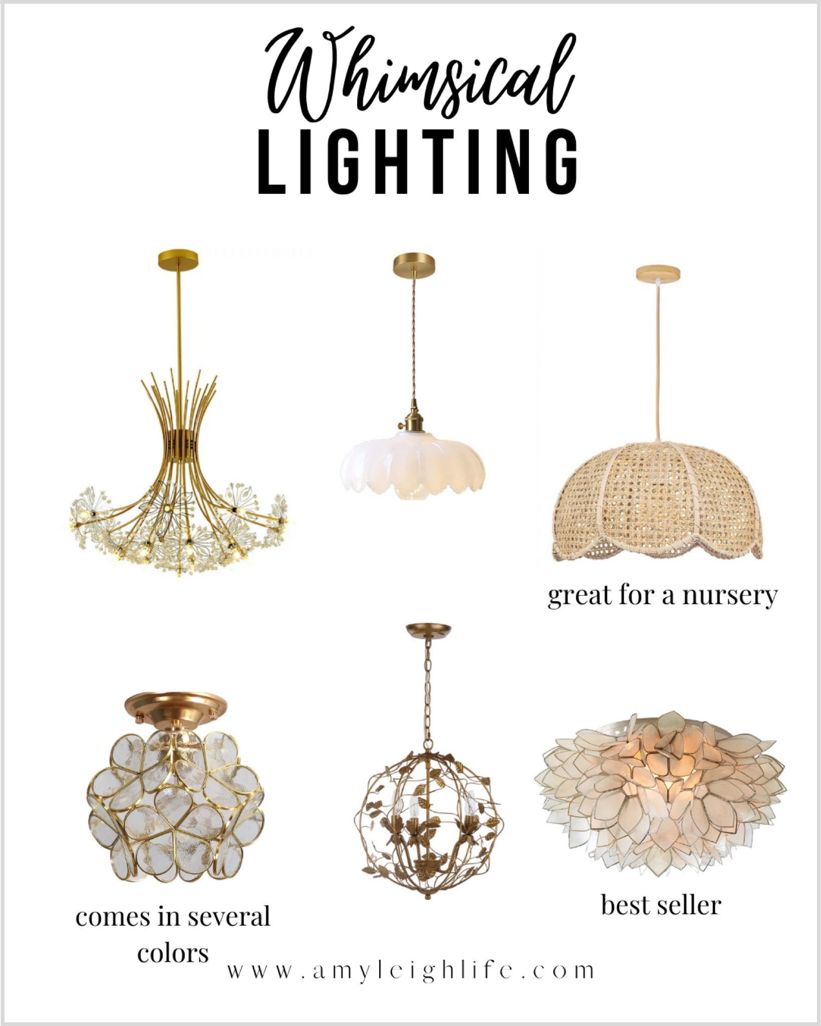 Whimsical lighting finds. 

Lighting, light fixture, lighting options, lighting fixtures, light fixtures, light light, kitchen light fixtures, nursery light fixtures, bedroom light fixture, bathroom light fixtures, bathroom lighting, dining room light fixtures, foyer light, dining room light, Amy Leigh life, entryway light, entry light, hallway lights, bathroom lighting, entryway lighting, kitchen lighting, kitchen island light, kitchen lights, laundry room light, lighting, lighting fixtures, light fixtures, classic home decor, classic lighting, island lights, island lighting, hallway light, entry lighting, lighting inspo, dining room decor ideas, bedroom decor ideas, bedroom inspo, dining inspo, living room light, light lighting, sale alert, sale sale alert, farmhouse lighting, chandelier, black chandelier, black chandeliers, dining chandelier, kitchen chandelier, bathroom chandelier, gold chandelier, foyer chandelier, bedroom chandelier, linear chandelier, dining room light fixtures, foyer light, foyer lighting, office lighting, dining room light, ceiling light, bedroom ceiling light, hallway ceiling light, ceiling lighting, dining room ceiling light, dining room light, kitchen ceiling, brass chandelier, wagon wheel chandelier, dining room chandelier, entryway chandelier, entry chandelier, living room chandelier, modern lighting, modern chandelier, modern chandeliers, dining room chandelier, classic pendant ceiling light, linear chandeliers, light fixtures over table, affordable lighting, affordable chandeliers, pendant lights, pendant lighting, kitchen island pendant, pendant chandelier, ceiling pendant lighting, black pendant lights, kitchen pendant lights, kitchen pendant lighting, light lighting,

#amyleighlife
#lighting

Prices can change  

#LTKstyletip #LTKsalealert #LTKhome