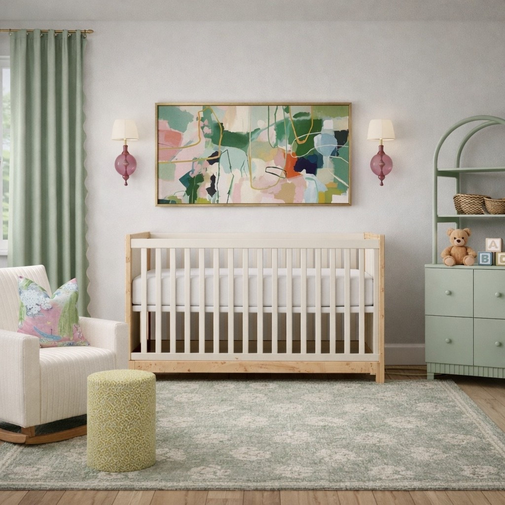 Modern & Fun pastels for a sweet baby girl ✨ 

#LTKHome #LTKmomlife