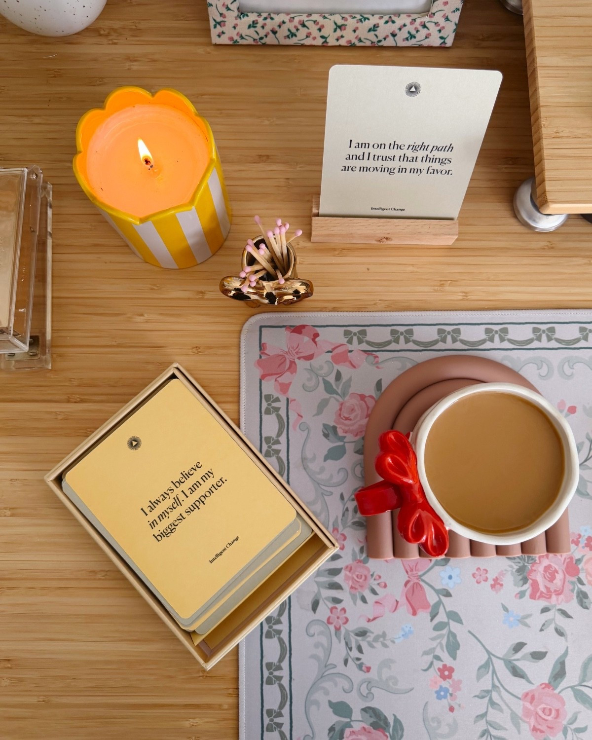 The little things that make the start of my work day feel a little more mindful 💕

#LTKmorningroutine #LTKFindsUnder100 #LTKHome