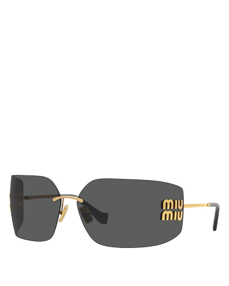 Miu Miu Rectangle Sunglasses, 80mm | Bloomingdale's (US)