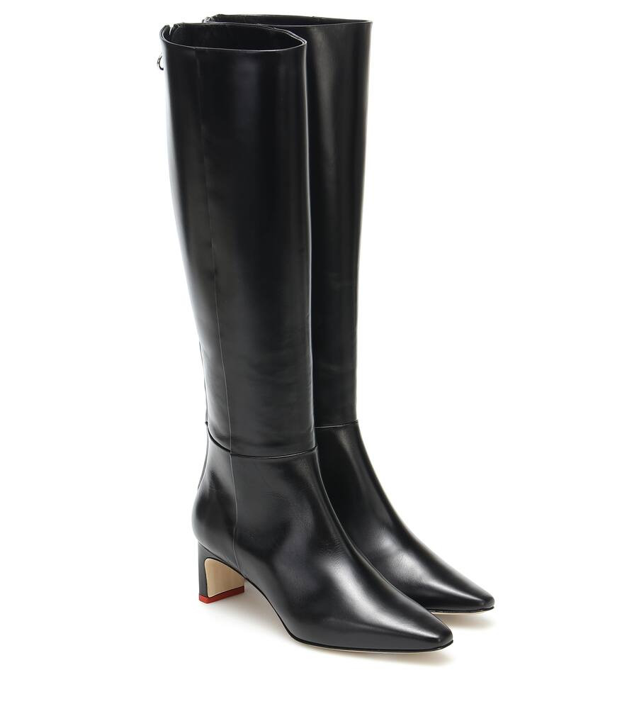 Sidney leather knee-high boots | Mytheresa (US/CA)