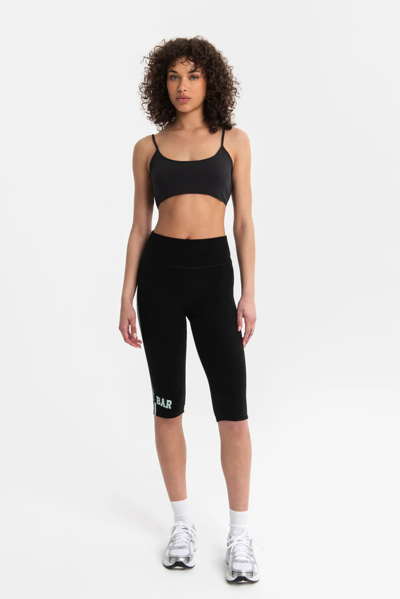 VARSITY CAPRI BLACK/MINT | The Bar