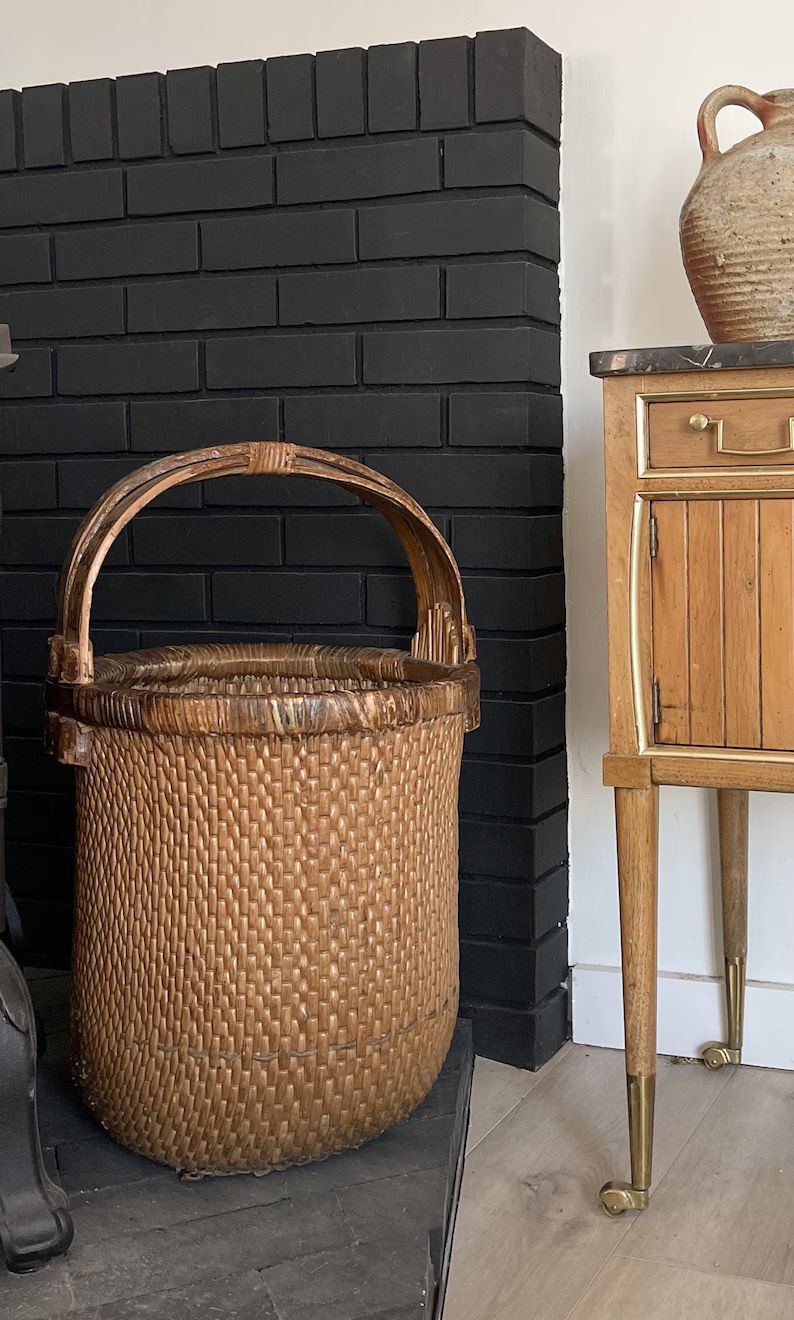 Antique Chinese Rice Basket - Etsy | Etsy (US)