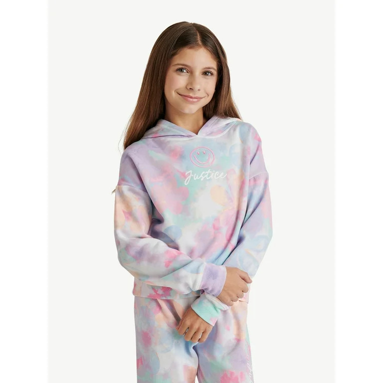 Justice Girls EDF Fleece Hoodie , Sizes XS - XLP | Walmart (US)