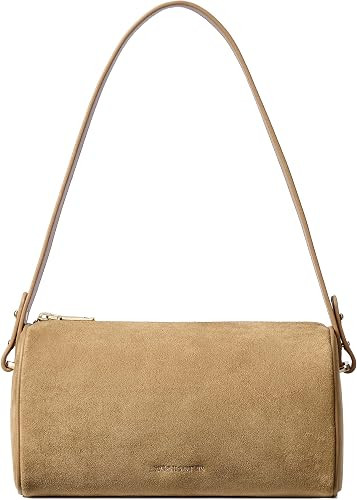 BOSTANTEN Shoulder Bag for Women Suede Leather Crossbody Purse with 2 Strap | Multi Carrying Ways... | Amazon (US)