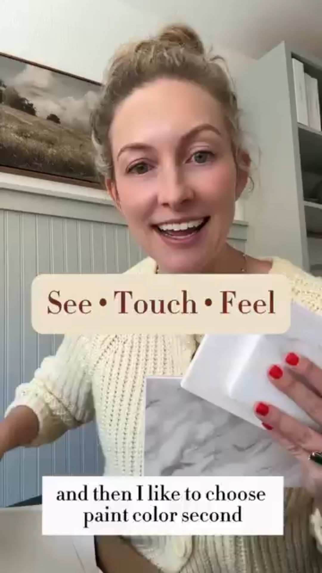 Always get samples before you commit 🤍 fabrics, paint, wallpaper, they all look so different in your space and lighting. Trust me, it’s a game changer before you buy! #designtips 

#LTKStyleTip #LTKHome