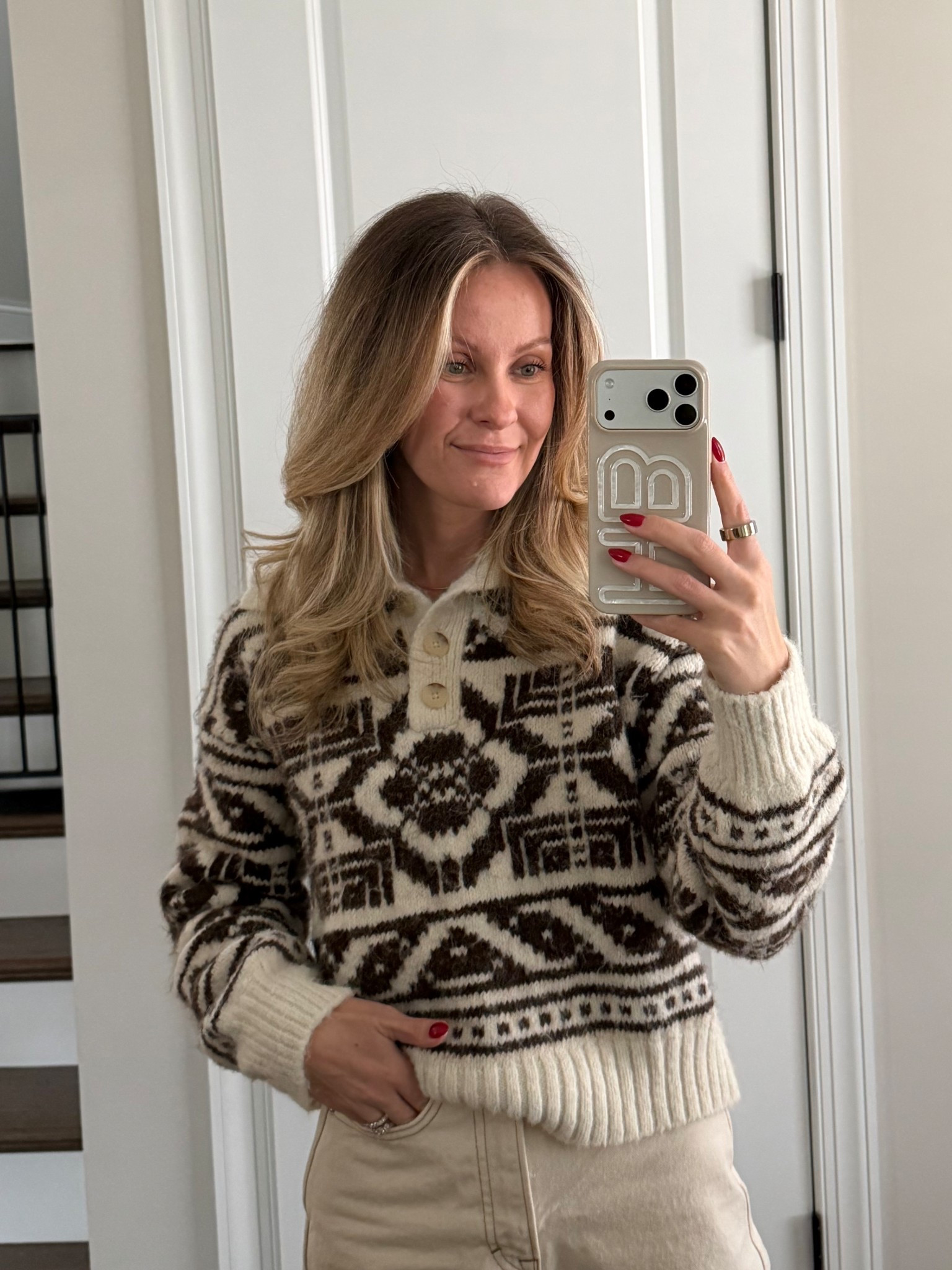 new target find 

sweater: small
jeans: 25
boots: tts

#LTKSeasonal #LTKootd