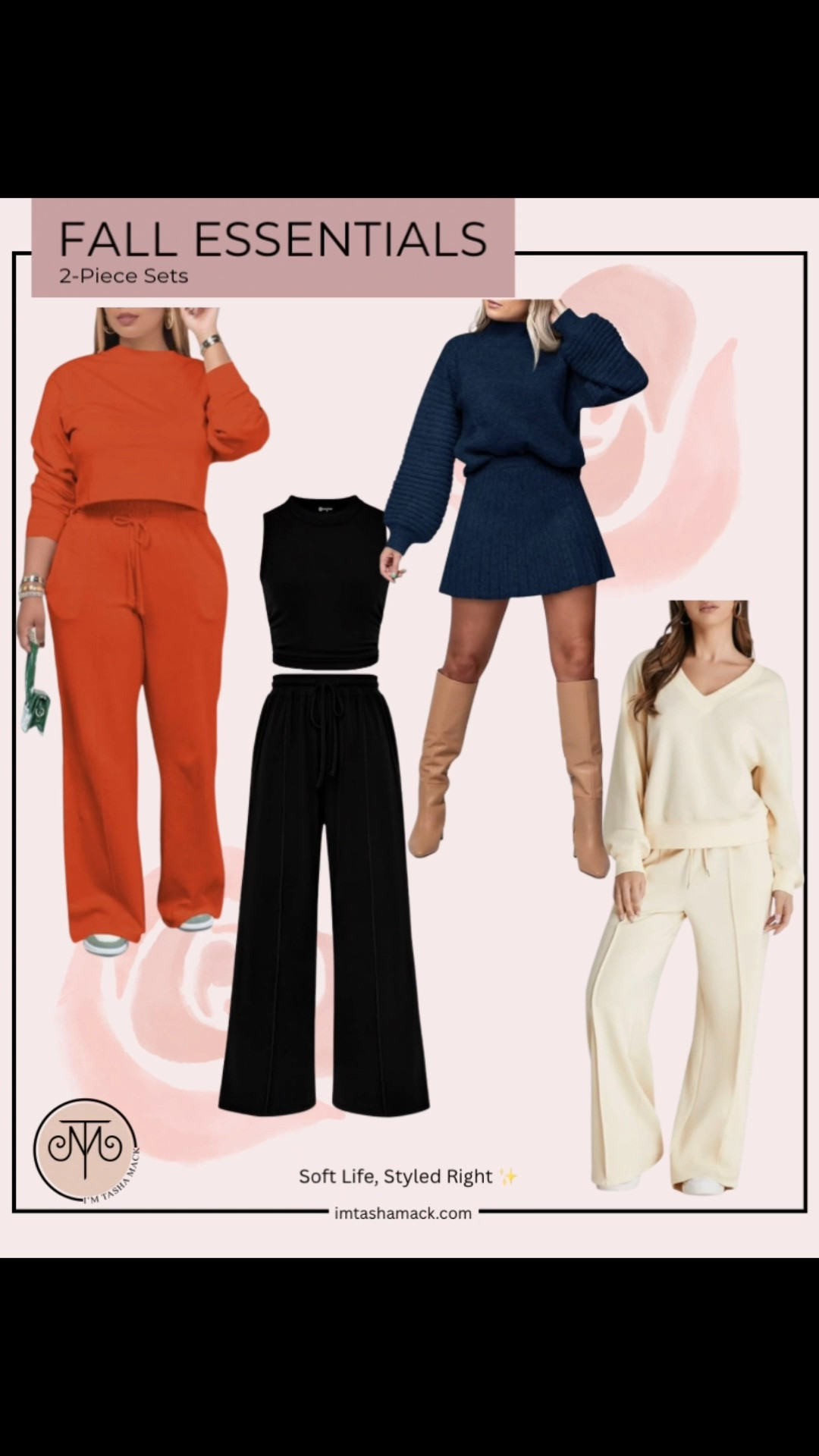 Effortless polish, zero fuss. Amazon 2-piece sets to dress up or down, mix + match, and wear on repeat. Tap to shop. 

Soft Life, Styled Right ✨

#amazonfashion #fashioninfluencer #atlfashioninfluencer #fashioninspo #luxelife #imtashamack

#LTKFindsUnder50 #LTKSeasonal #LTKStyleTip