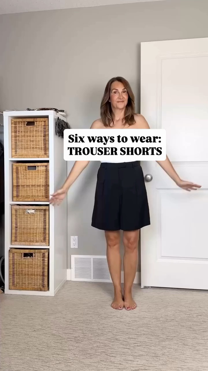 Six ways to style trouser shorts!
My exact shorts are from 🇨🇦 Amazon so I can’t link them here but they are under “pants & shorts” on my Amazon storefront and I’ve linked several similar ones here.
Also linked what I could from the rest of the outfits. In the flat and heeled flip flops I went up 1/2 size cause I find slip on styles often fit a little small, and they fit great. In the mesh flats and blue heels I’m wearing my usual size. 
PS the last top is a scarf

#LTKootd #LTKOver40 #LTKTall