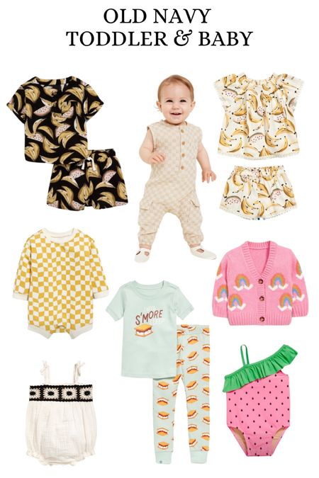 Cute Old Navy toddler and baby boy and girl clothing 

#LTKKids #LTKBaby