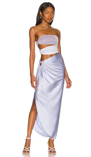 Isla Maxi Dress in Quarzo | Revolve Clothing (Global)