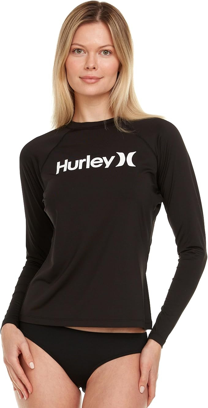 Hurley Rash Guard for Women, Womens Rash Guard Long Sleeve Shirts, Rashguard Swim Shirt Women UPF... | Amazon (US)
