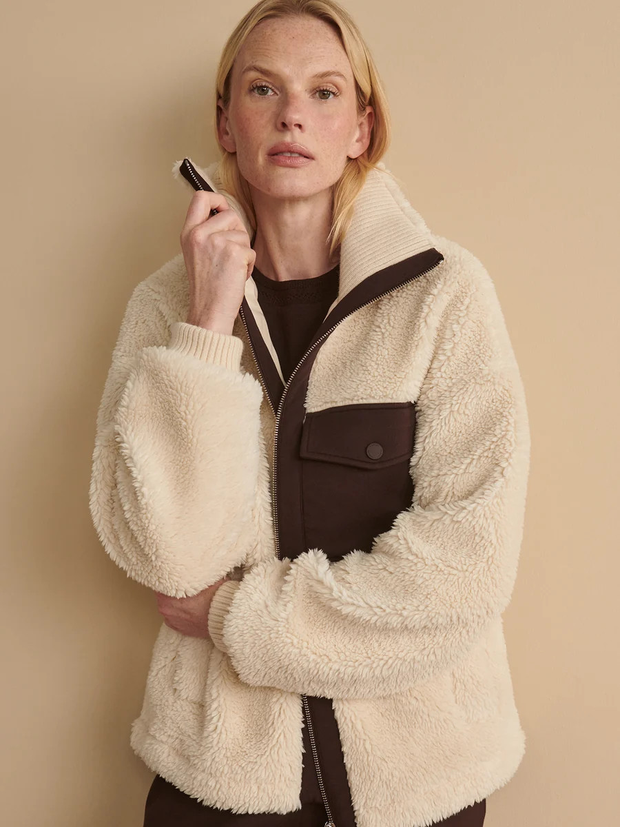 Lowell Sherpa Jacket | Women's Sherpa Jacket | Varley US | Varley US