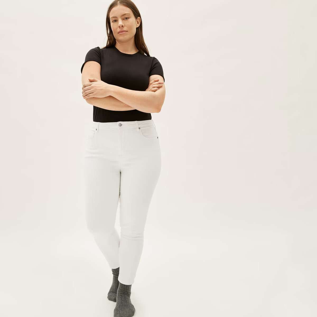 The Curvy Authentic Stretch High-Rise Skinny Jean | Everlane