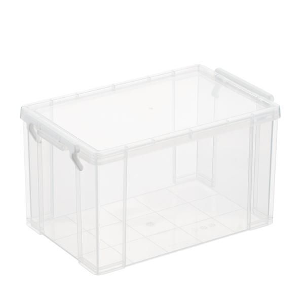 Extra Large Storage Latch Box Translucent | The Container Store