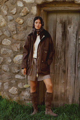 Highclere 100% Cotton Waxed Jacket | Anthropologie (US)