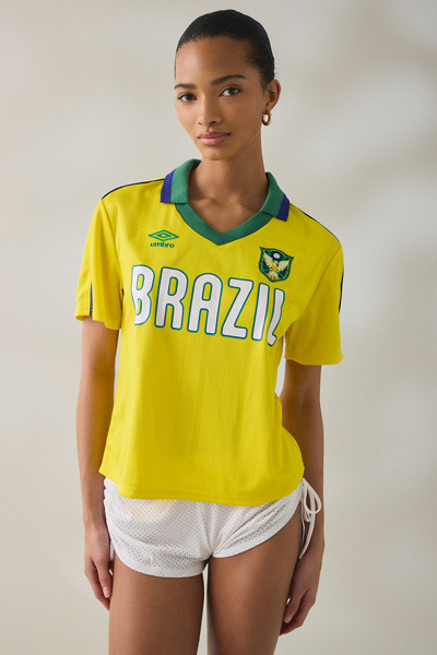 Umbro UO Exclusive Polo Jersey Top | Urban Outfitters (US and RoW)