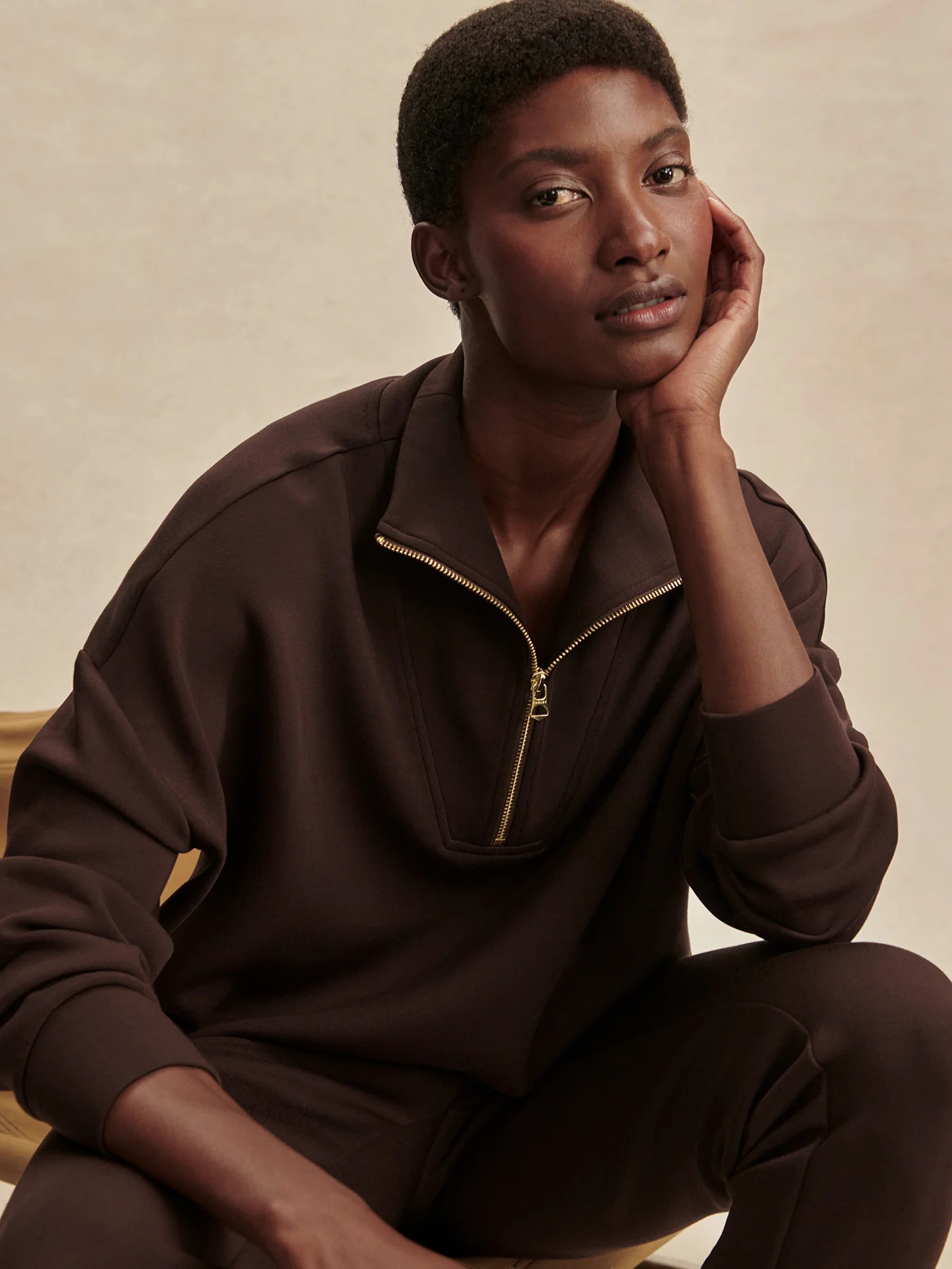 Hawley Half Zip Sweat | Varley UK | Varley UK