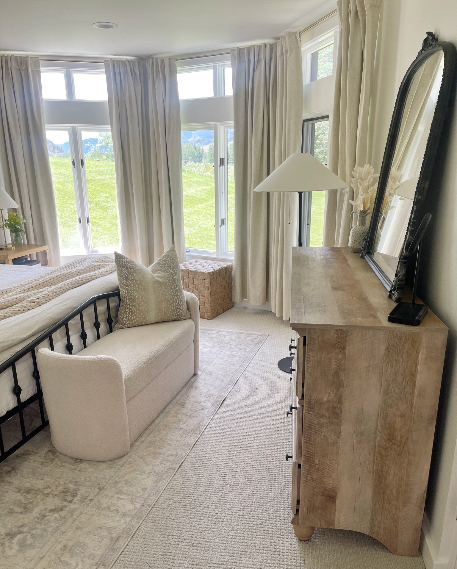 HOME \ new guest bedroom curtains from Amazon 🤍

Bench
Target
Decor 
Dresser 

#LTKFindsUnder100 #LTKHome