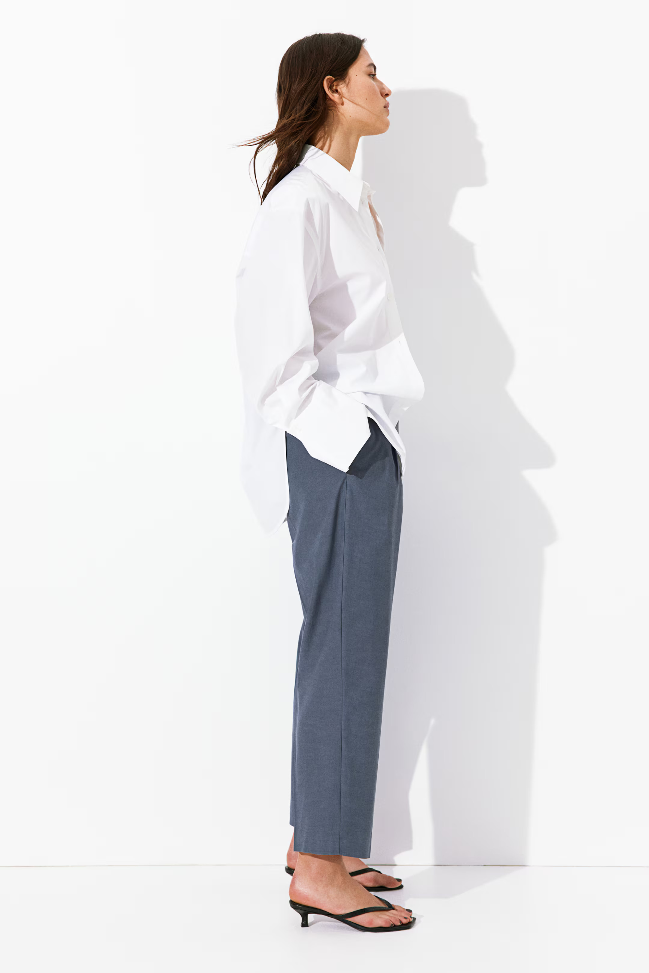 Tapered Twill Pants | H&M (US + CA)