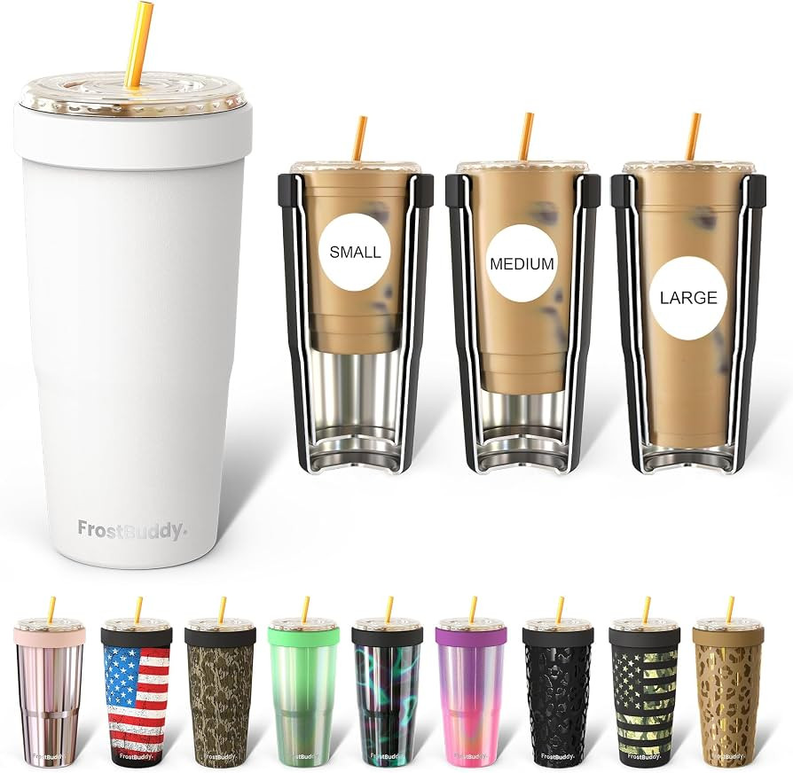 Frost Buddy Togo Buddy | 30 oz Stainless Steel Vacuum Insulated Tumbler | To Go Coffee Cup \u2013... | Amazon (US)