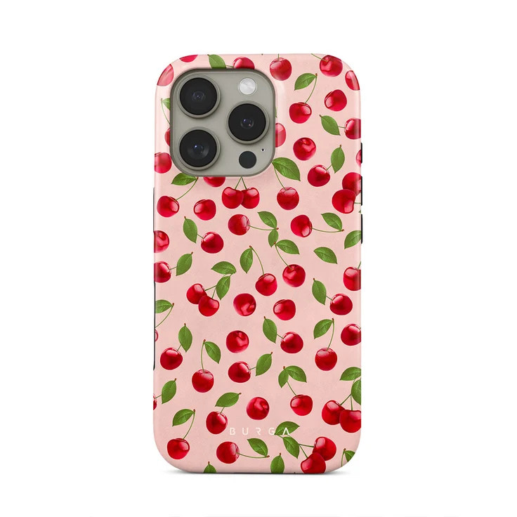 Afternoon Treat - Cherry iPhone 16 Pro Max Case | BURGA