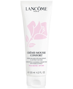 Lancome Creme Mousse Confort Creamy Foaming Cleanser, 4.2 fl oz. | Macys (US)
