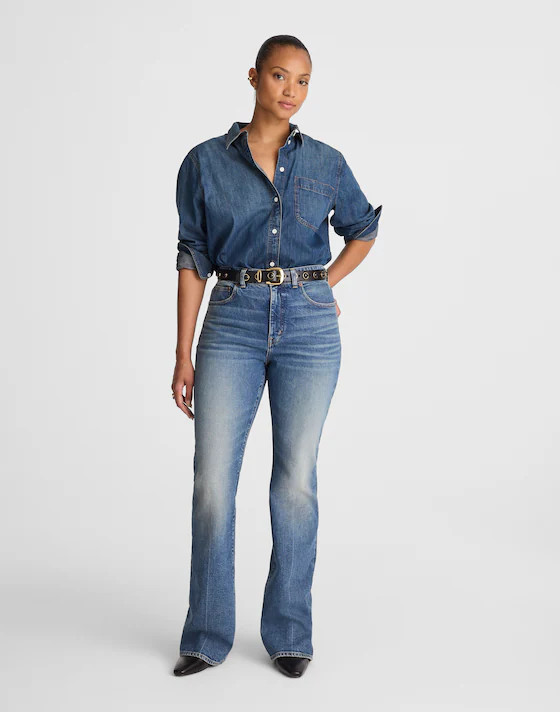The Curvy Vintage Flare Jean | Madewell