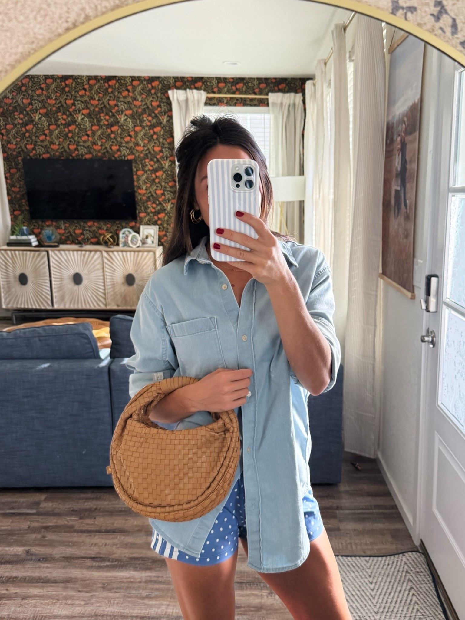 OOTD school dropoff with a mix of classic and fun, low to high fashion. Wearing size small in shorts and top

#LTKSeasonal #LTKootd #LTKmomlife