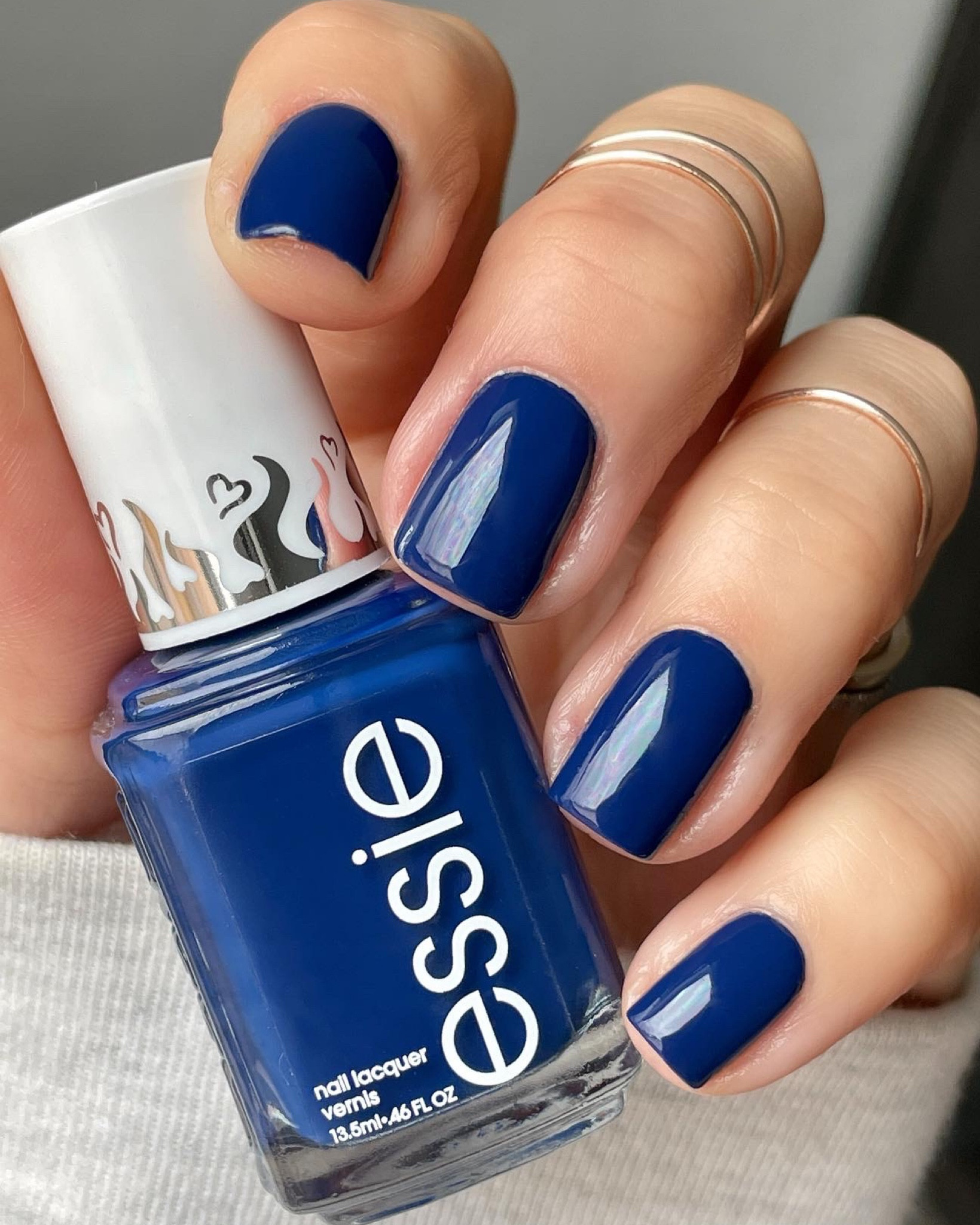 NEW from Essie’s 2023 U Wish Valentines Collection this deep cobalt blue is “License to Thrill.” See @lacquered.linds on IG for comparison swatches. 

#LTKSeasonal #LTKbeauty