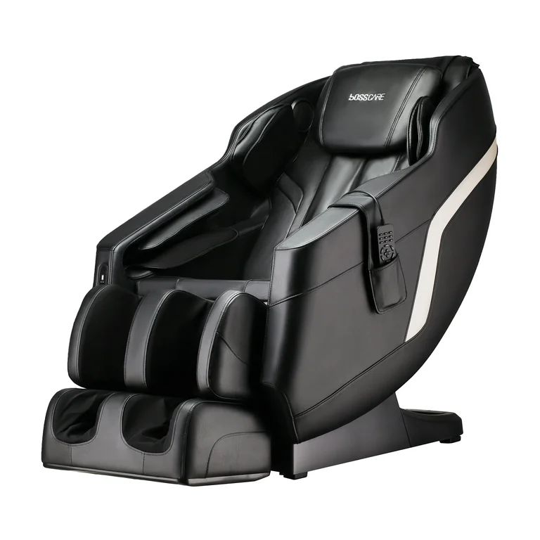 BOSSCARE Assembled Massage Chair Recliner with Zero Gravity Full Body Massage Black - Walmart.com | Walmart (US)