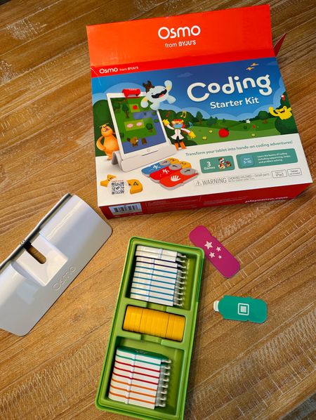 The best gift my kids ever received. Not only it is fun for them to play interactive games but they love to learn. Osmo kits are a huge hit with my kids. I highly recommend them!

#LTKkids #LTKunder100 #LTKFind