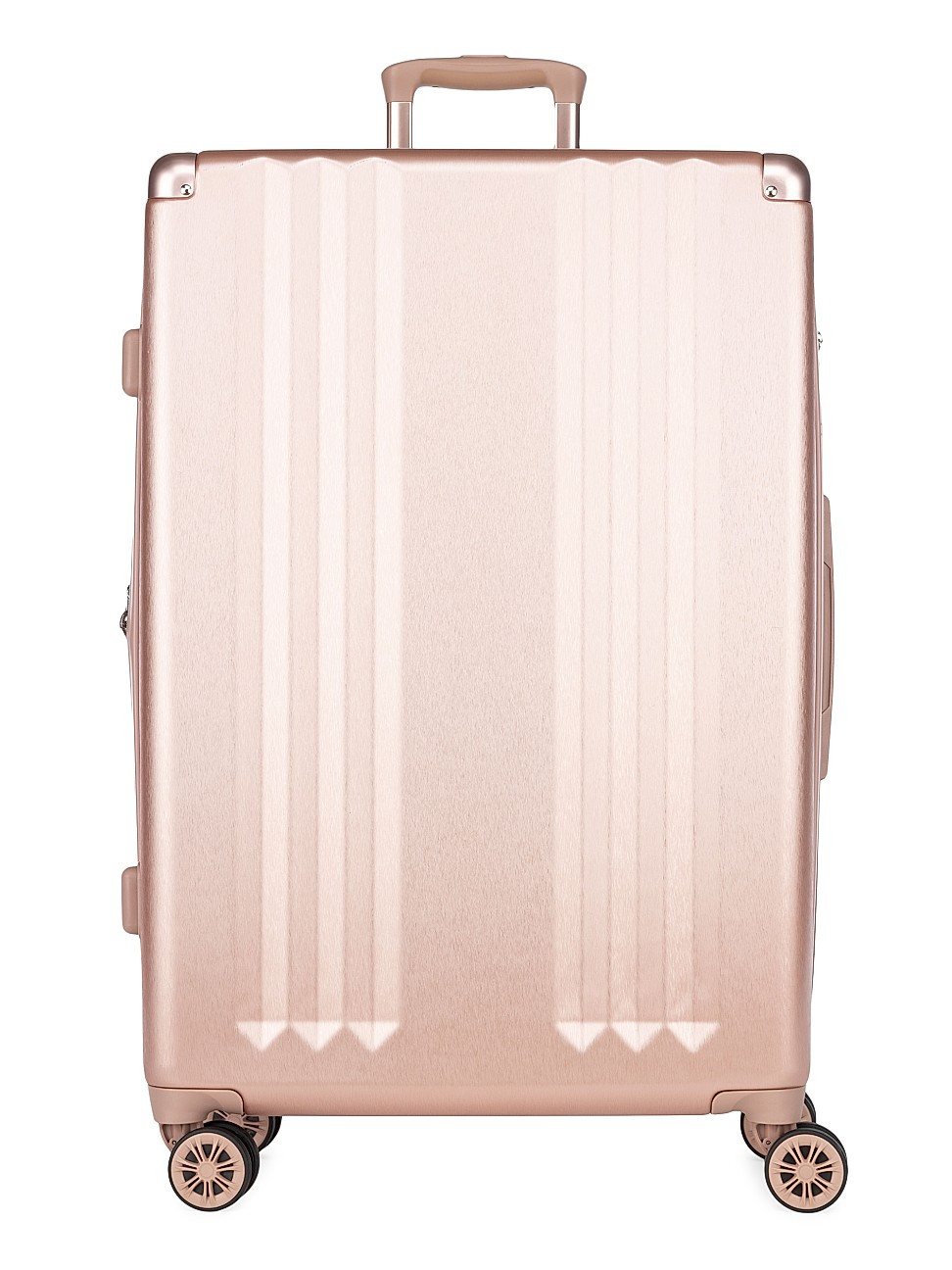 Men's Ambeur Large Hard-Shell Suitcase - Rose Gold | Saks Fifth Avenue