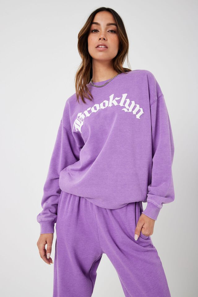 Oversized Crew Neck Sweatshirt | Garage Clothing