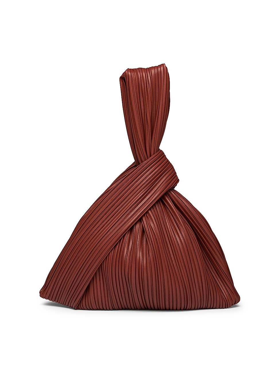 Nanushka Women's Jen Faux Leather Top Handle Bag - Brick | Saks Fifth Avenue